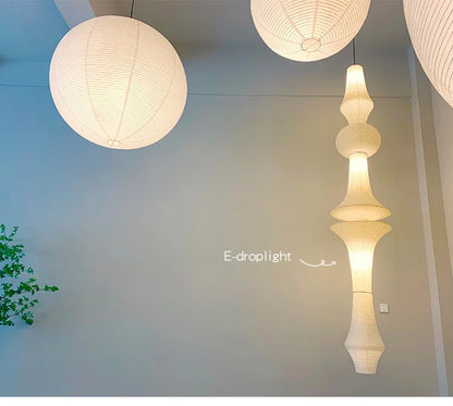 HOSHI Round Paper Pendant Lamp