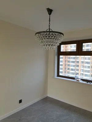 Retro Vintage Crystal Pendant Light.