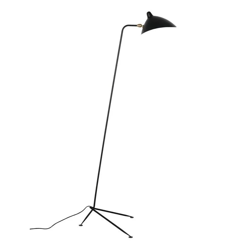 Linea Noir Minimalist Floor Lamp