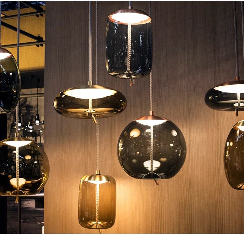 Auraloom Glass Pendant