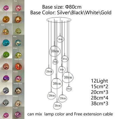 Melt Round Pendant System