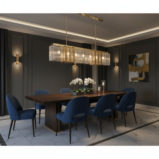 Crystal Horizon Pendant  Chandelier