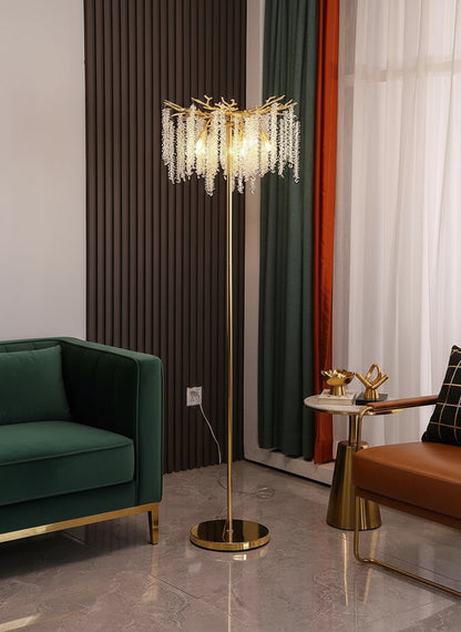 K9 Crystal LED Floor Lamp