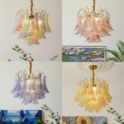 Venini Luxora Glass Chandeliers