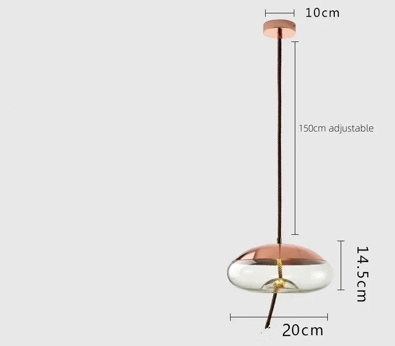 Auraloom Glass Pendant