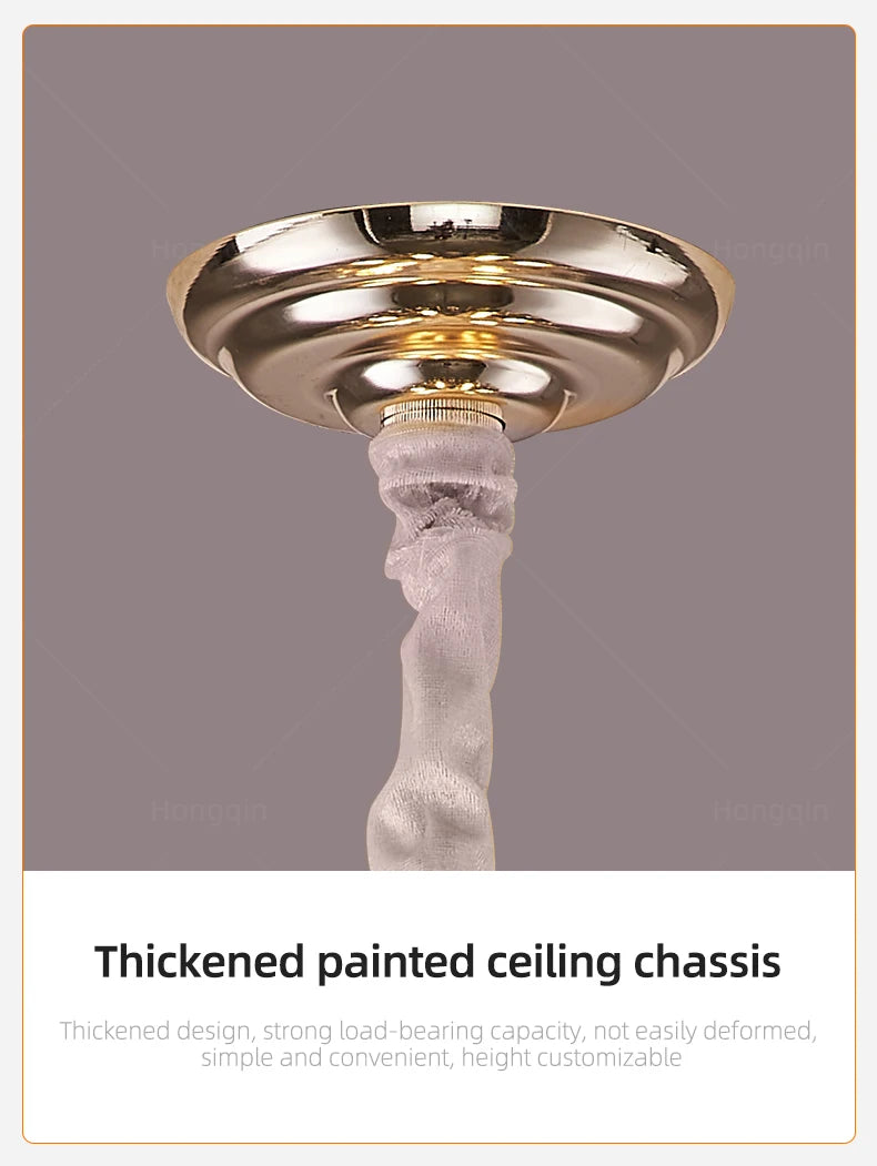 Nordique Prism Crystal  Chandelier