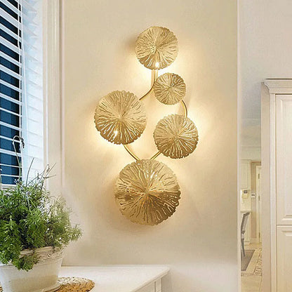 Lotus Leaf Wall Sconce