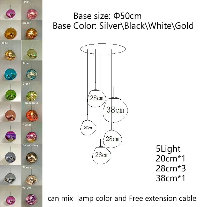 Melt Round Pendant System