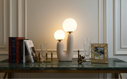 Orb Sculptural Table Lamp