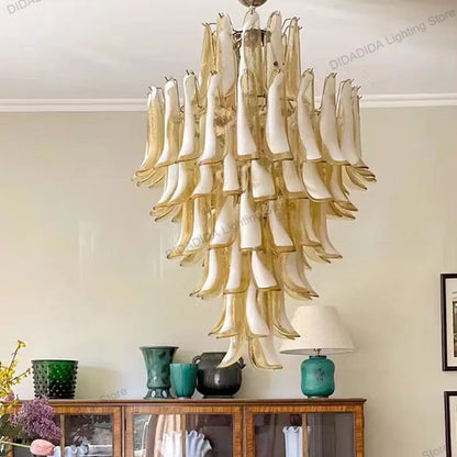 Mazzega Petals Chandelier