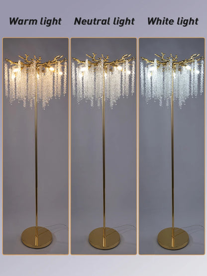 K9 Crystal LED Floor Lamp