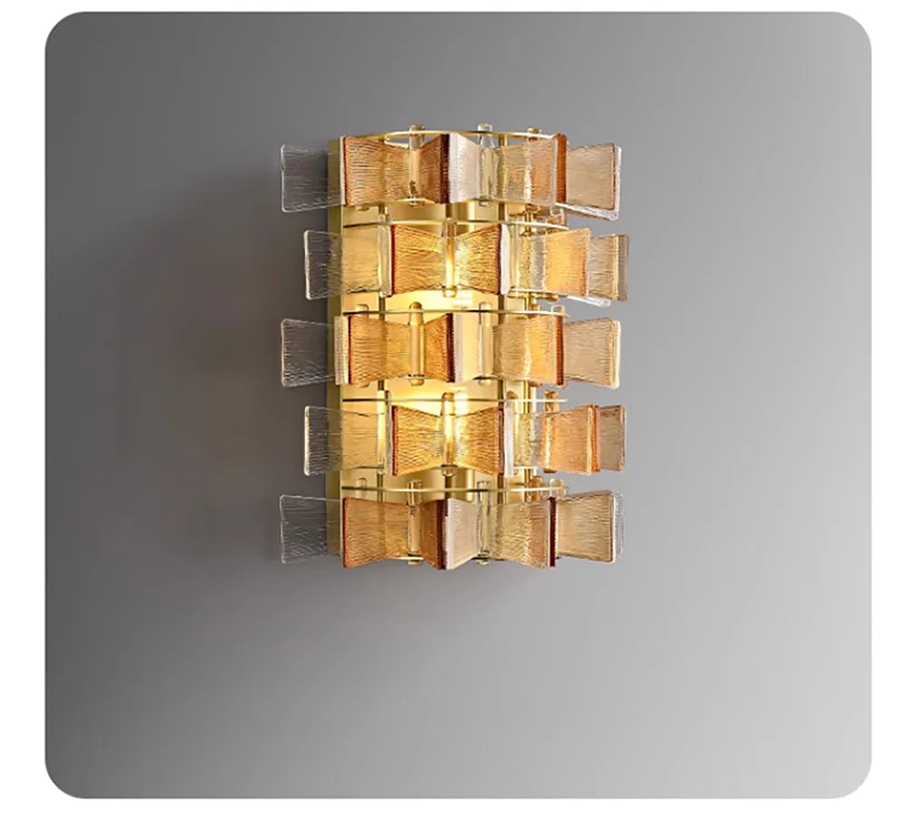 Marbella Blue Orbit Wall Lamp