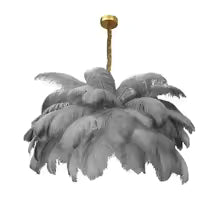 Feather Ostrich Chandelier