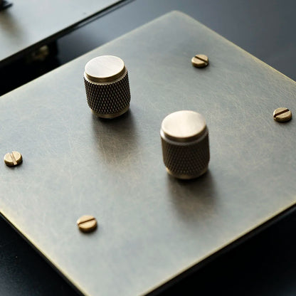 The Brass Dimmer Switch (1–4 Gang)