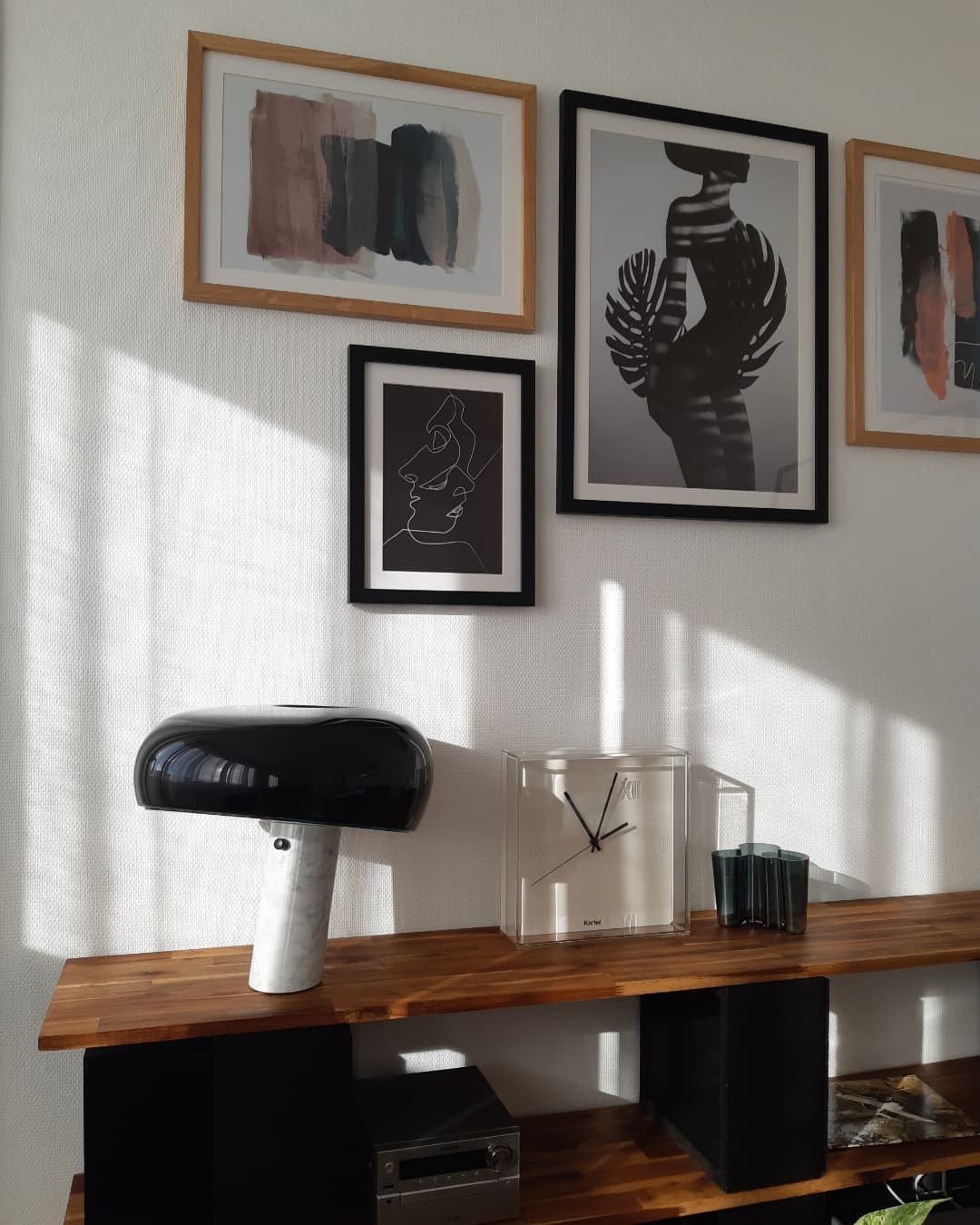 Luna Marble Lamp – Italian Carrara Marble Designer Table Lamp