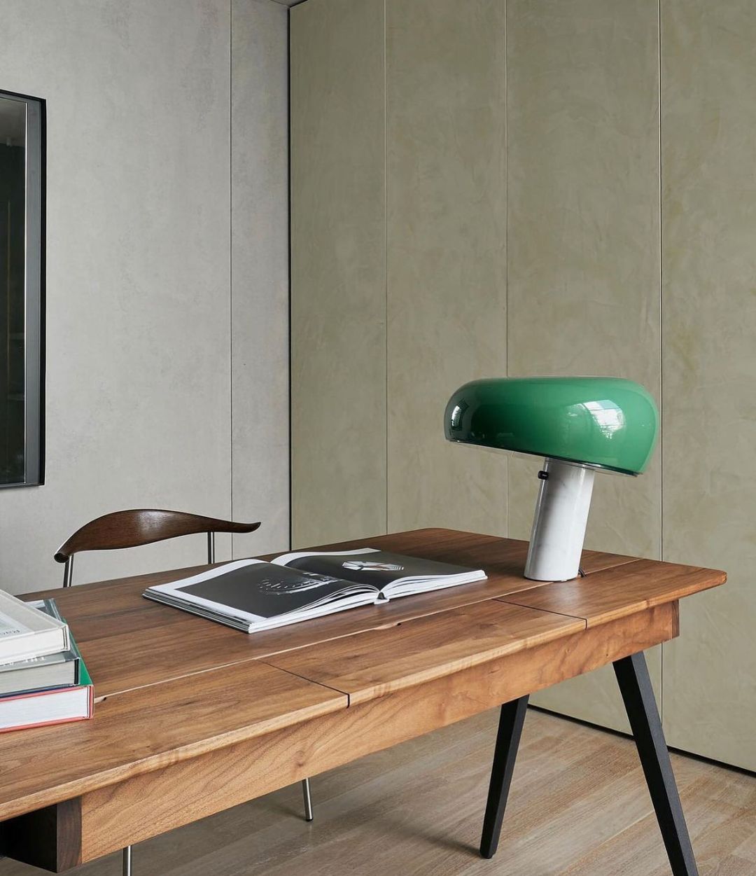 Luna Marble Lamp – Italian Carrara Marble Designer Table Lamp