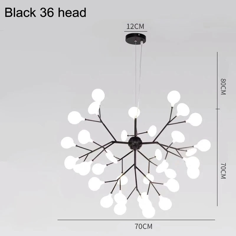 Nordic Firefly Pendant Chandelier