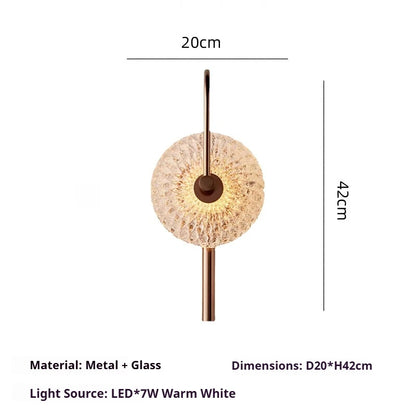 Crysdena Crystal  Wall Light