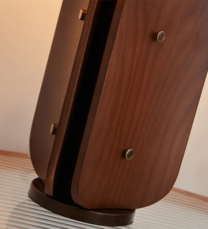 RADICA Wabi-Sabi Solid Wood Table Lamp