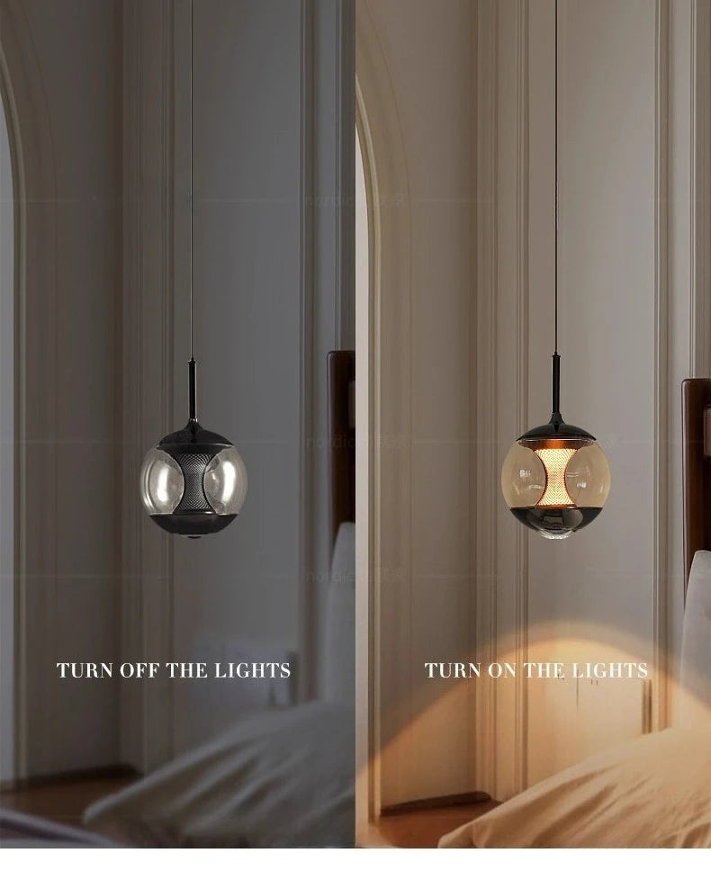 Italian Glass Pendant Light