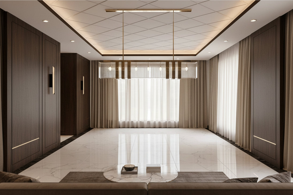 Crystal Horizon Pendant  Chandelier