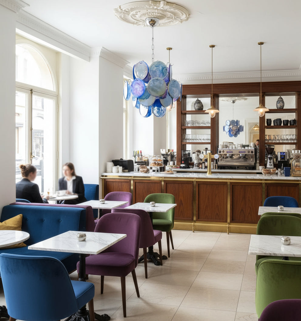 Valoria Glass Chandelier