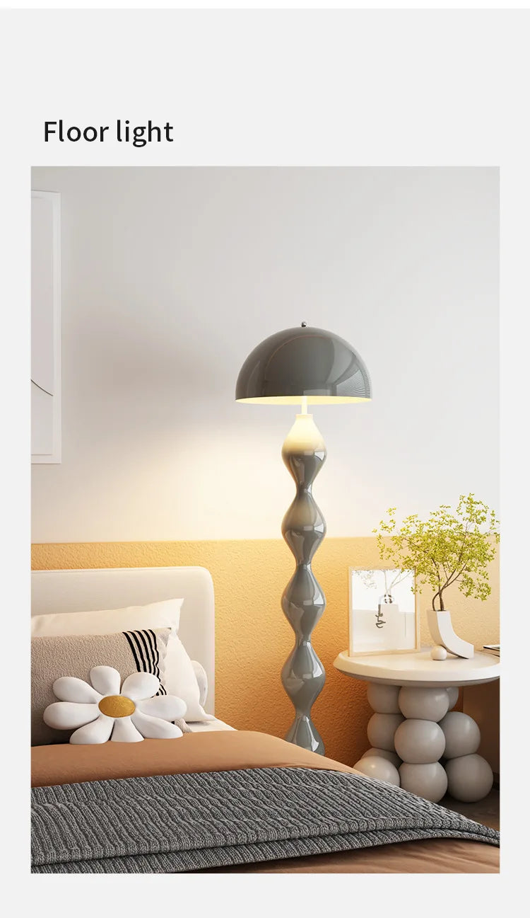 CHAMPELLA Macaron Mushroom Floor Lamp