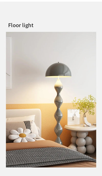 CHAMPELLA Macaron Mushroom Floor Lamp