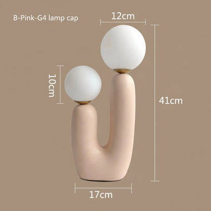 Orb Sculptural Table Lamp