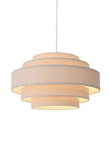 LINARA Linen-Look Fabric Pendant Light