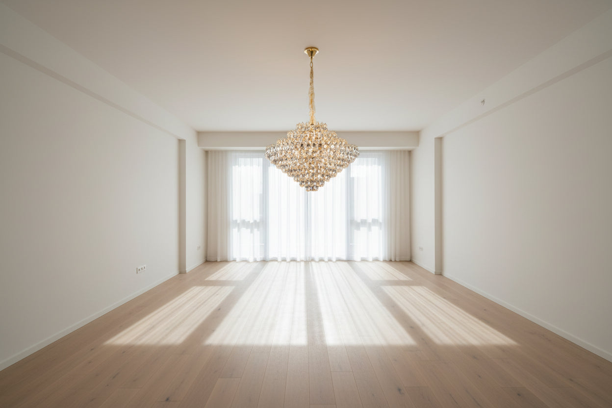 Nordique Prism Crystal  Chandelier