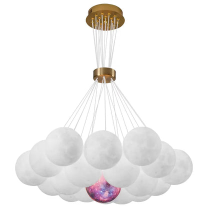 Celestia Moon Cluster Pendant