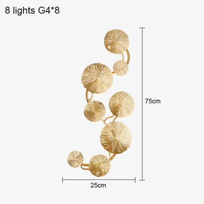 Lotus Leaf Wall Sconce