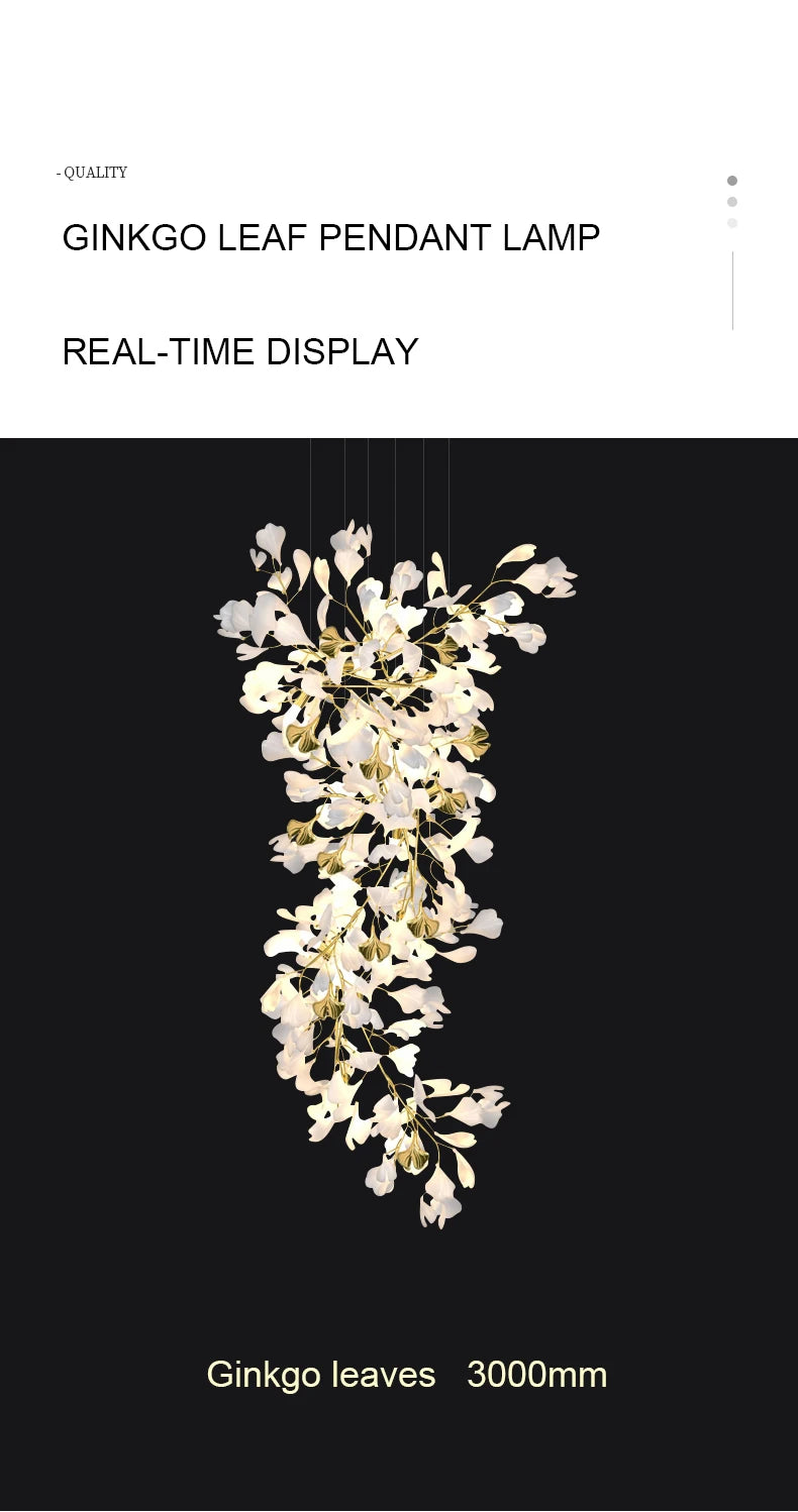 Ginkgo  Chandelier