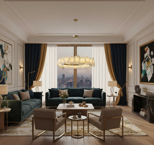 MARVELLUX Marble Chandelier