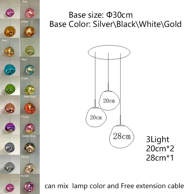 Melt Round Pendant System