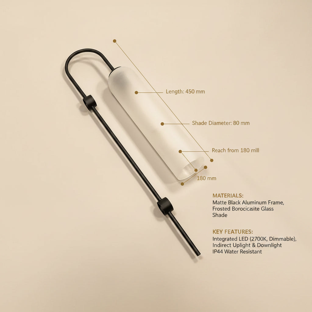 Tube Wall  sconce