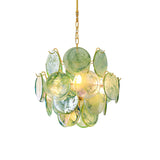 CHANTELLE French Colour Glass Chandelier