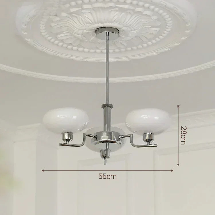 BOLLICINA Glass Globe Cluster Chandelier