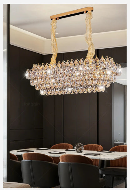 Nordique Prism Crystal  Chandelier