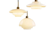 OPALE Milk Glass Pendant Light