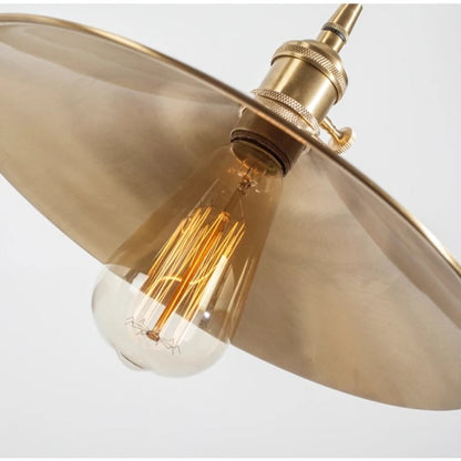 CAMPANA Brass Cone Pendant Light