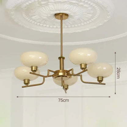 BOLLICINA Glass Globe Cluster Chandelier
