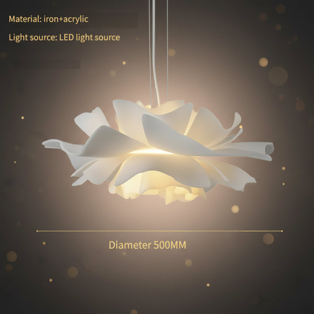 Lotus Cloud Pendant Light
