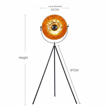 Retro Tripod Floor Lamp