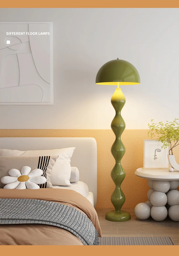 CHAMPELLA Macaron Mushroom Floor Lamp