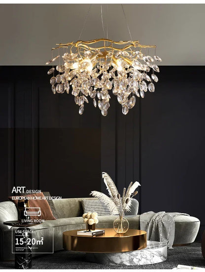Aureliére Crystal Chandelier