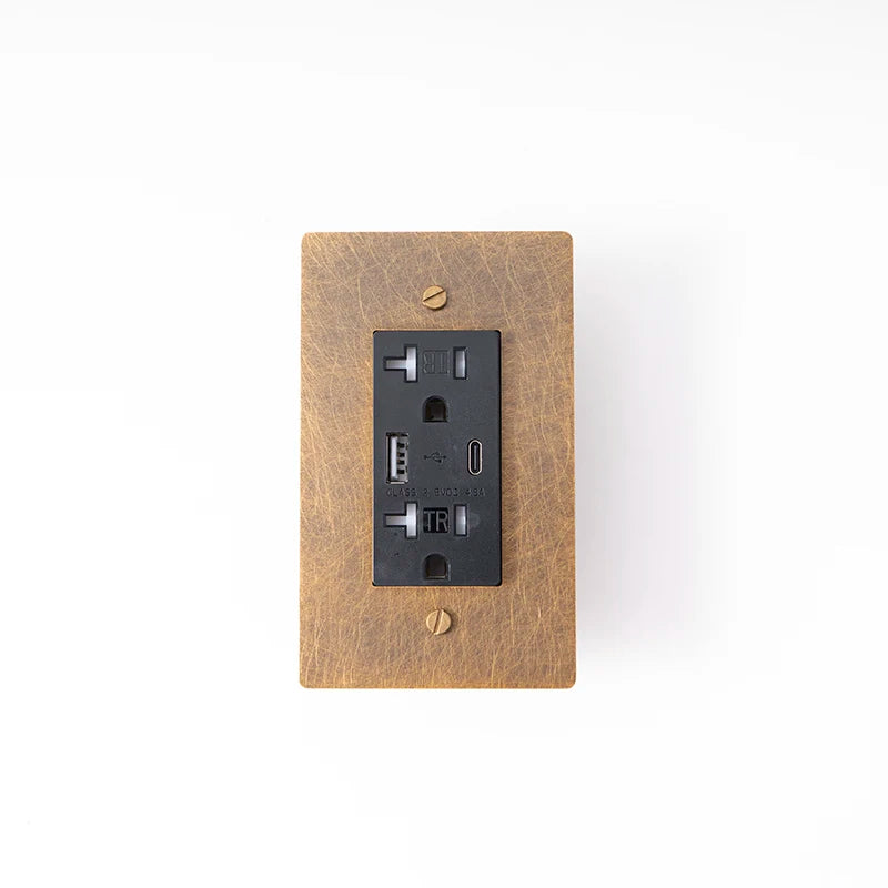 The Brass Outlet ( 1-gang)