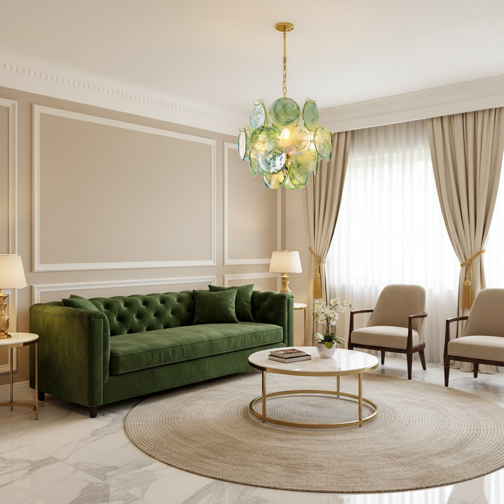 Valoria Glass Chandelier