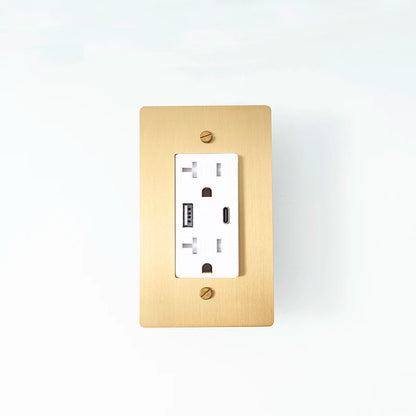 The Brass Outlet ( 1-gang)